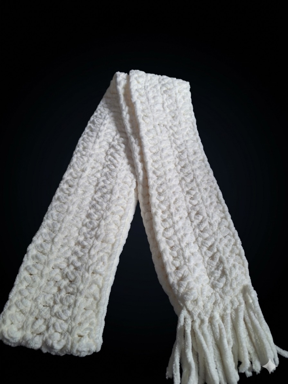 Classic White Knit Scarf - Women Accessories